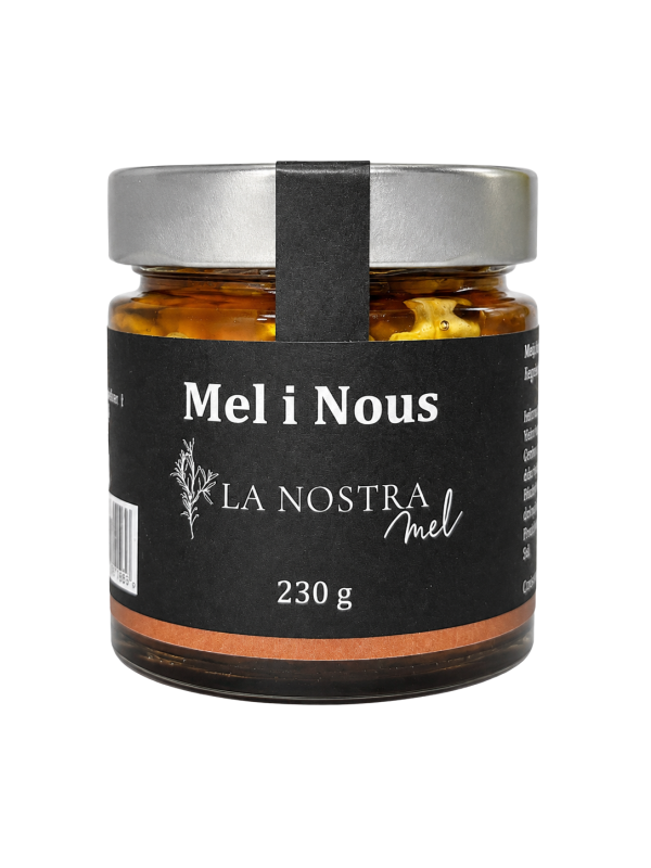 Honey with walnuts