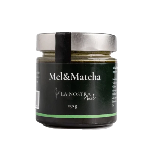 Honey with matcha